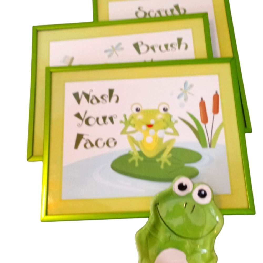 4 Piece Barhroom pic set